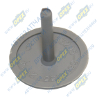 53205-5602155 Фиксатор (пистон обивки кабины) КАМАЗ, Урал Next пластик ф4 L=22со шляпкой ГК Ростар